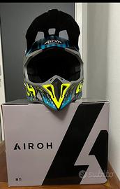 Casco AIROH Wraap Alien Yellow Matt taglia L