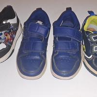 Lotto scarpe bimbo Nike, Geox, Marvel Misure 27-30