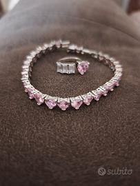 Bracciale Tennis e Anello Infinity Love