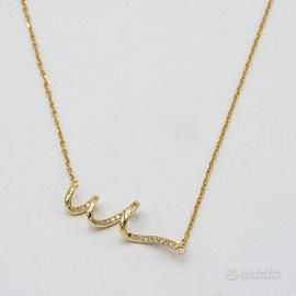 Collana Chimera in argento 925 dorato E.515