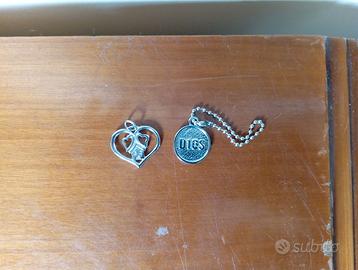 2 Ciondoli Medagliette per Collana