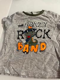 Set 3 T-Shirt e una canotta prenatal