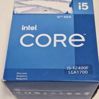 Processore intel I5 12400F