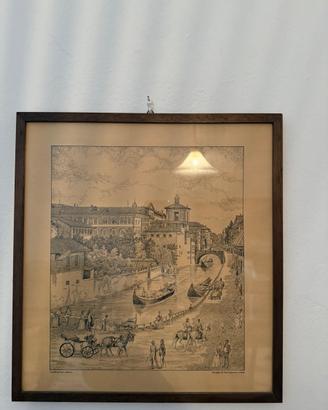 Stampe Vecchi Navigli  Milanesi