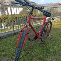 bicicletta mtb da sistemare