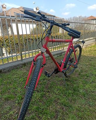 bicicletta mtb da sistemare