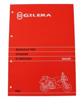 Manuale stazioni di servizio Gilera DNA 50 due tem