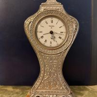 orologio da tavolo in argento