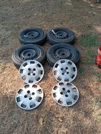 Cerchi e gomme fiat Panda e simili 155/80 r 13
