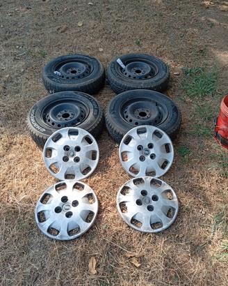 Cerchi e gomme fiat Panda e simili 155/80 r 13