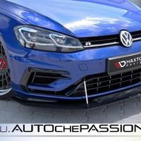 Splitter Spoiler anteriore Race per VW GOLF MK7 R 