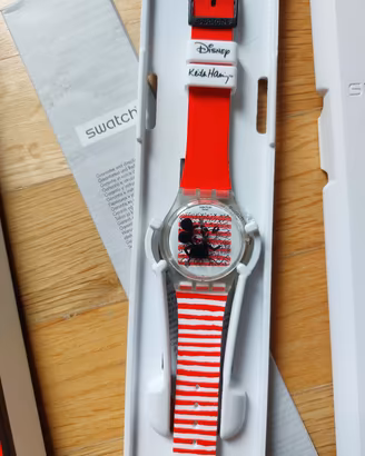 swatch Mickey Mouse x Keith Haring