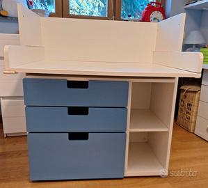 Fasciatoio/scrivania per bambini