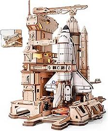ROKR Puzzle 3D Legno lo Space Shuttle, Modellismo 
