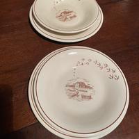 Set Piatti Mulino Bianco 1986 - Vintage Originali