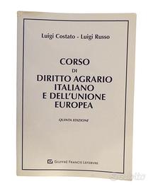 Corso di Diritto Agrario Italiano e dell’Unione EU