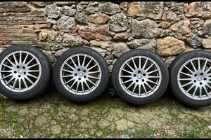 CERCHI IN LEGA 17 X 8J ALFA FIAT JEEP OPEL SAAB