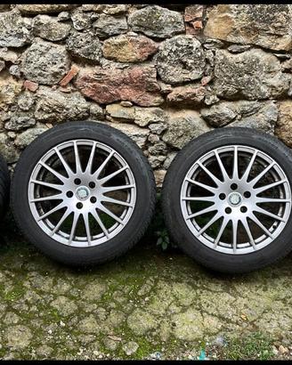 CERCHI IN LEGA 17 X 8J ALFA FIAT JEEP OPEL SAAB