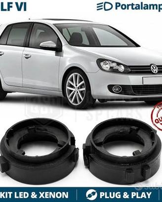 ADATTATORI Portalampada VW Golf 6 KIT LED H7 Xenon
