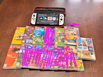Nintendo switch Oled e giochi