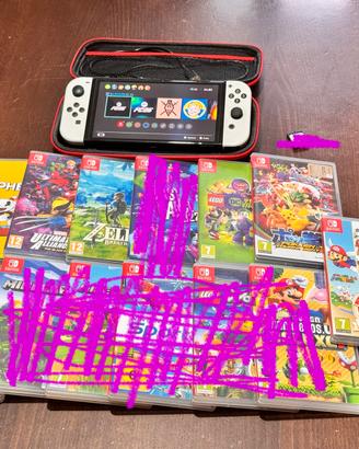 Nintendo switch Oled e giochi