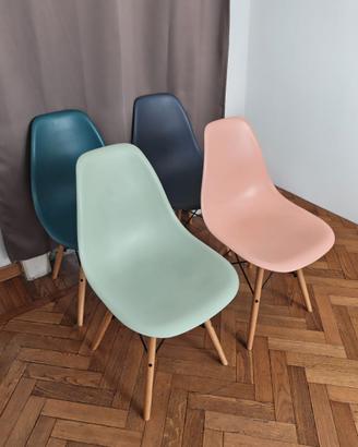 Replica sedie Eames Plastic Side Chair DSW (Vitra)