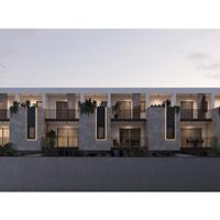 Villette a schiera su tre livelli con giardino