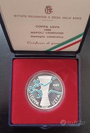 Medaglia Napoli coppa Uefa da collezione 