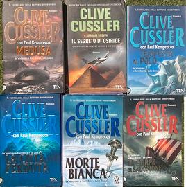 Lotto 21 Libri Clive Cussler Romanzi Avventura TEA