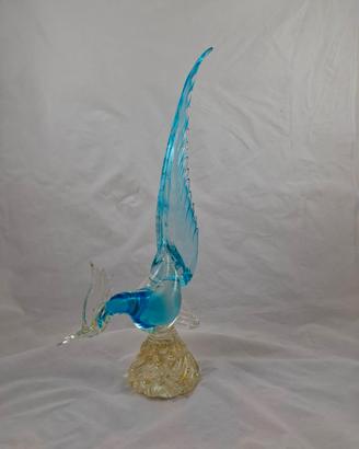 antica scultura in vetro di murano