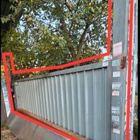 Cancello 5mx180 apertura anta singola