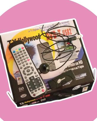DIGITALE TERRESTRE PER  PC TX Hollywood DVTB  
