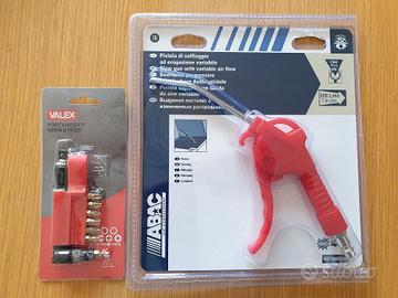 Pistola aria abac + giravite al L valex