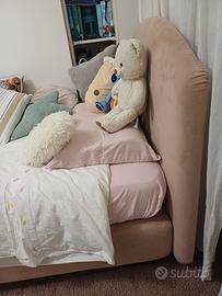 letto imbottito Flou 100cm