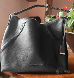 Borsa a spalla Michael Kors nera donna