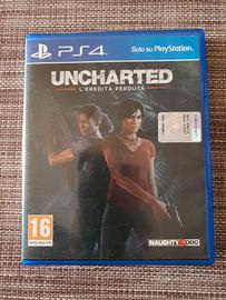 Uncharted l'eredità perduta per PS4