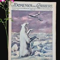 La Domenica del Corriere 10 marzo 1957 Polo Nord