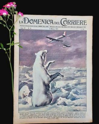 La Domenica del Corriere 10 marzo 1957 Polo Nord