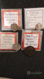 lotto monete di epoca romana. ..a.c. /d.c.   