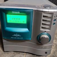 Stereo Aiwa cd radio e musicassetta