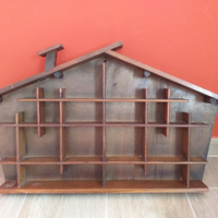 Casetta legno portaoggetti