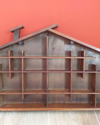 Casetta legno portaoggetti