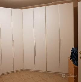cabina armadio angolare