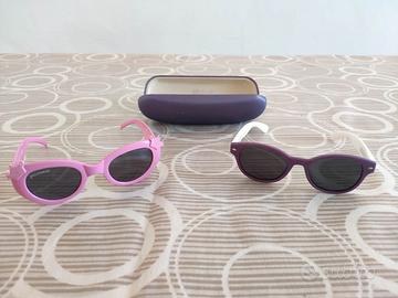 Coppia di occhiali da sole per bimba