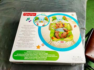 Sdraietta Fisher Price Rainforest Frieds Deluxe
