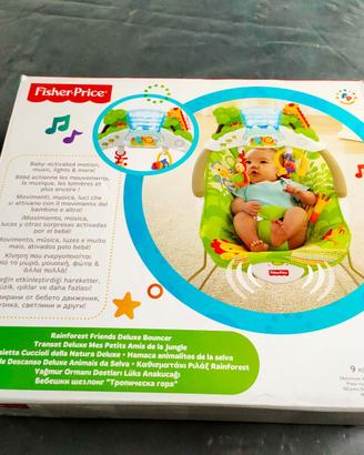 Sdraietta Fisher Price Rainforest Frieds Deluxe