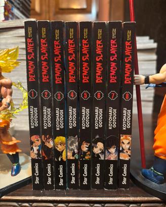 Manga Demon slayer 1-8💞📚