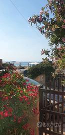 Appartamento con veranda e cortile