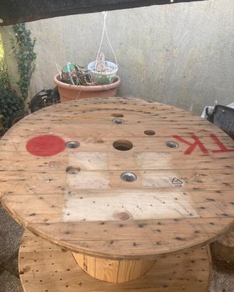 Bobina legno per Tavolino