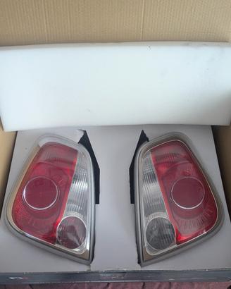 coppia fanali fiat 500